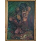 Веремьев. холст масло, 70е. торг