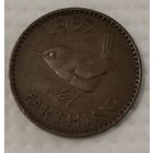 Великобритания 1 фартинг, 1953 (2-3-33)