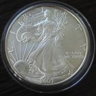 США 1 доллар, 2007 года. Американский серебряный орёл. Унция. UNC