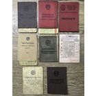 Удостоверения на право управления .цена за все.