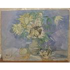 Картина "подсолнухи" большой размер