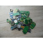 Платы с позолотой 500 грамм.