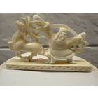 Фигурка из БИВНЯ МОРЖА. 7  Распродажа коллекции!!!