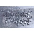 Винтажный крючок СССР, Алюминиевый крючок для одежды.