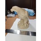 Статуэтка ОРЁЛ  - Вырезан из  белого мрамора . 790 грамм . С 2 рублей