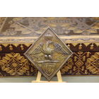 Киверная бляха армии НАПОЛЕОНА, линейный полк. ВОЙНА 1812 год. Распродажа коллекции вещей. С РУБЛЯ! АУКЦИОН!