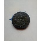 Деньга 1731 года перечекан красивый