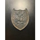 Старый ринграф икона медальон св. Мария Ченстоховская Польский Орел