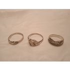 Кольца перстень серебро СССР 916 пробы поштучно