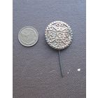 Значок тяжелый Рига . Вензеля