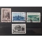 СССР 1951г. Серия из 4 марок. 5 лет Венгерской республике. гаш.