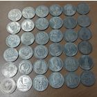 Юбилейные монеты СССР. 36 штук. Все в качестве