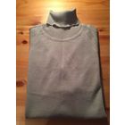 Водолазка - гольф мужской на 46 р., благородного серого цвета. 100% ПАН. Замеры: длина 70 см, длину рукава замеряла от горловины, так как нет плечевого шва 78 см, ПОгруди 50 см. Отлично сидит на фигур