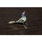 Птичка "Уточка" в стиле клуазоне.