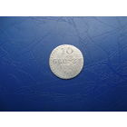 10 грошей 1813 со следами перечекана                 (4356)