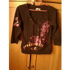 Тонкая кофточка с рисунком,42-44 р.