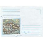 Беларусь 2014 НМХК Дударенко Деревня зимой (к4)