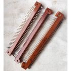 ГРПМ1-61ШУ2-В, прямоугольная низкочастотная вилка 2А, 250В. Карболит