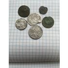 Разные монетки 6шт.