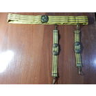 Парадный ремень с подвесом для морского кортика