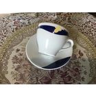 Чашка с блюдцем Tchibo фарфор ограниченный выпуск