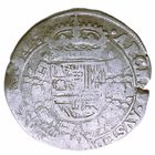 1/4 Талера Патагон 1645, Исп. Нидерланды, Брабант, четверти с датой пореже! в коллекцию!