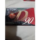 Кассета TDK D90.