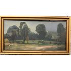 Картина Цудик.Н.М. 1949-1999г. Деревня вечер 1984г