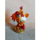 Фигурка Денежный Петух Петушок с букетом цветов статуэтка