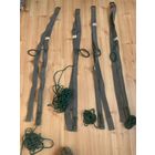 Прочнейшие оригинальные ремни от советских транспортных парашютов  со стропами по-родне. Цена за 1.