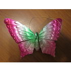 Елочная игрушка СССР . Бабочка . Картонаж