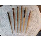 Веретено старинное, кустарное,19в. 4 шт.