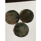 Лот монет 1 копейки серебром 1840(1841) С 1рубля.Не чищены.