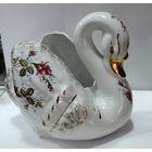Статуэтка фарфоровая "Лебедь" 80-е годы Польша. Высота 18 см. Целая, без реставрации.
