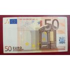 Распродажа. 50 евро 2002 года, подпись Жан-Клода Трише