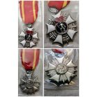 Орден "Знамя труда". Эмаль, бронза, с лентой.