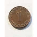 Германия 1 пфенинг 1968 G
