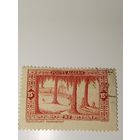 Алжир  марка  1936 французская колония Алжир флора