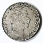 1 флорин. Австрия. 1860 год. XF.