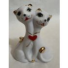 Статуэтка фарфоровая "Кошки" (коты)  ДФЗ
