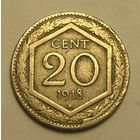 Италия 20 Чент. 1918