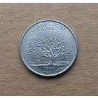 США, квотер 1999 г., штаты, Коннектикут, D