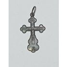 Крестик серебро  925 проба .Распродажа с рубля !