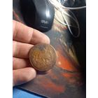 2 копейки 1788 г. Красивый перечекан с 4 копеек 1762 Елизавета Петровна Российская Империя