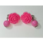 Серьги с рубля .