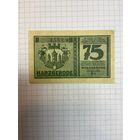 Нотгельд 75 пфеннигов 1921 год Харцегерод -0401
