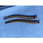 Браслет с женских часов позолоченный Au5+