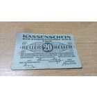 Австрия Нотгельд 20 Геллеров 1919 года 1