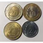 20,10,5,2 рупий нового типа