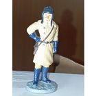 Солдат . Танкист 1941 - 1945 г. Металл , 6 см .